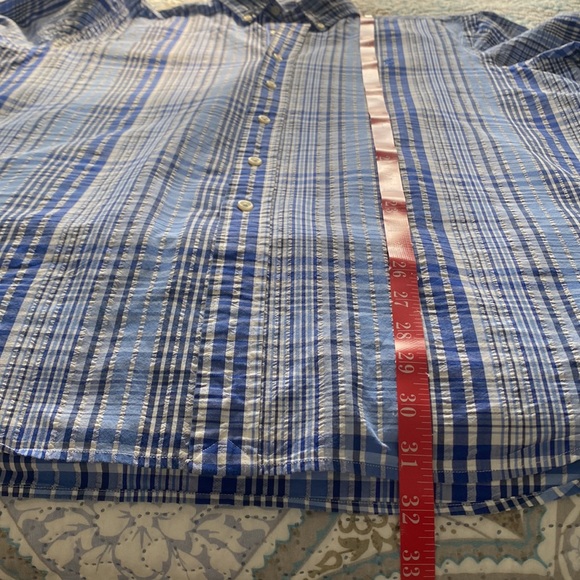 Ralph Lauren Striped Short Sleeve Button Shirt - Size XL - Picture 5 of 8